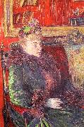  Henri  Toulouse-Lautrec Madame de Gortzikoff China oil painting reproduction